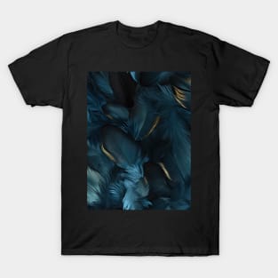 Whispers of Blue Feathers T-Shirt